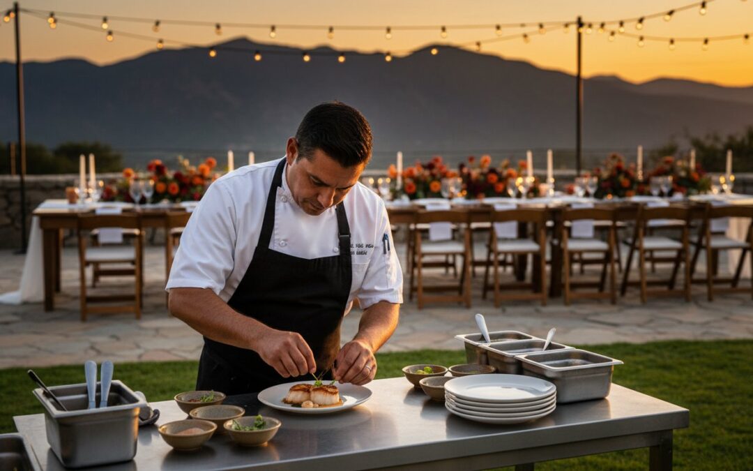 Santa Barbara Outdoor Wedding Caterer: A Master Chef’s Guide to Al Fresco Excellence